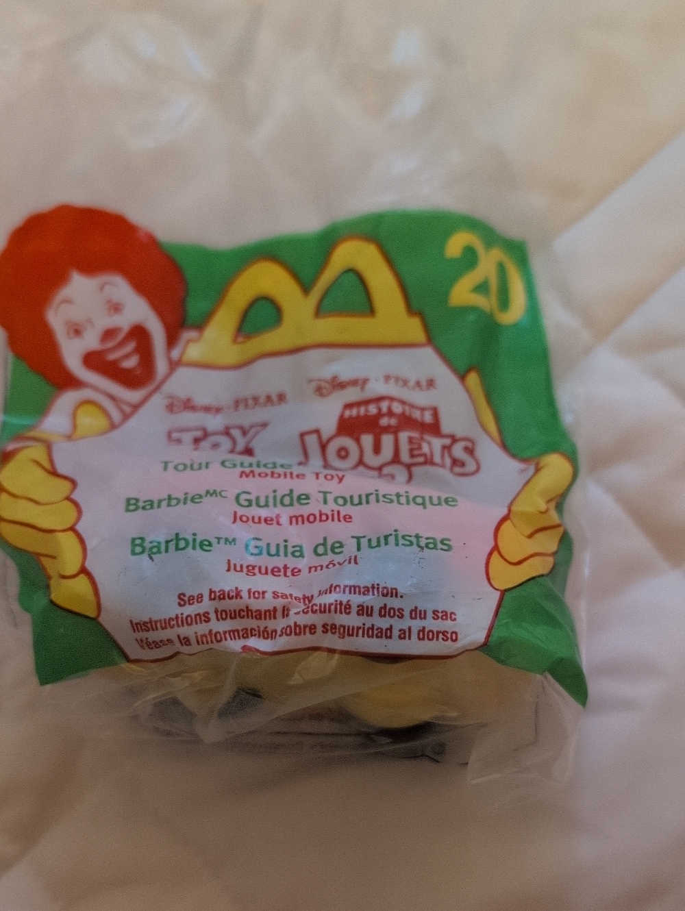 McDonald's Happy Meal Toy Story 2 Tour Guide Barbie 1999